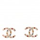 Crystal Over The Rainbow CC Earrings Gold Multicolor