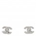 Crystal Mini CC Earrings Silver