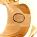 Metal Crystal CC Logo Hoop Drop Earrings Gold