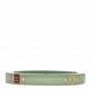 Resin Lucite CC Bangle Bracelet Green
