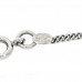 Enamel Heart CC Charm Bracelet Red Pink Silver