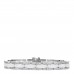 18K White Gold Diamond Ceramic Ultra Bracelet White