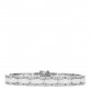 18K White Gold Diamond Ceramic Ultra Bracelet White