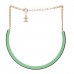Resin Logo Choker Green Black