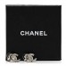 Crystal CC Earrings Silver