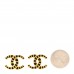 Resin Along The Nile CC Earrings Gold Black