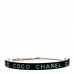 Resin Logo Choker Green Black