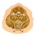 18K Yellow Gold Sous Le Signe Du Lion Ring 50 5.25