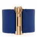 Calfskin CC Wide Cuff M Blue