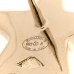 Crystal CC Star Earrings Gold