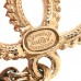 Pearl CC Multi Chain Drop Earrings Gold