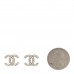 Crystal CC Earrings Silver