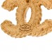 CC Chain Earrings Matte Gold