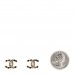 Crystal CC Earrings Gold Black Multicolor