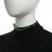 Resin Logo Choker Green Black