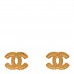 CC Chain Earrings Matte Gold