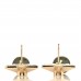 Pearl CC Star Drop Earrings Pearly Green