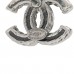 Ruthenium Crystal CC Earrings Black