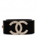 Resin Crystal CC Cuff Black Gold