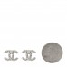 Crystal CC Earrings Silver