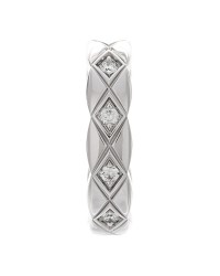 18K White Gold Diamond Coco Crush Single Ear Cuff Earring
