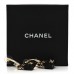 Metal Resin Lambskin Quilted CC Turnlock Chain Bag Hoop Black Gold