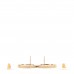 Pearl CC Round Earrings Gold