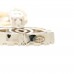 Metal Crystal CC Chain Drop Earrings Gold