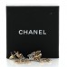 Crystal Pearl Double CC Drop Earrings Gold Silver