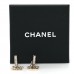 Crystal CC Drop Earrings Gold