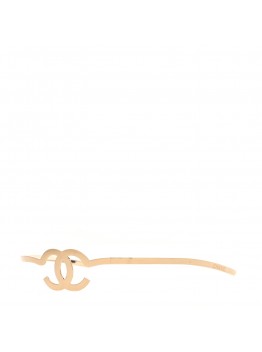 Metal CC Headband Light Gold