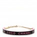 Resin Logo Choker Pink Black