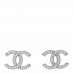 Crystal Palais Garnier CC Earrings Silver