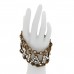 Crystal City of Lights Chain Bracelet Gold