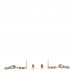 Metal Crystal CC Chain Drop Earrings Gold
