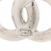 Crystal Palais Garnier CC Drop Earrings Silver