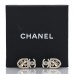 Crystal CC Sergeant Chanel Earrings Gold