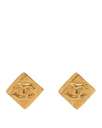 CC Clip On Earrings Gold