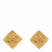 CC Clip On Earrings Gold