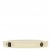 Resin Crystal CC Bangle Bracelet White