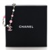 Pearl Enamel CC Bracelet Pink