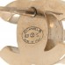 Metal CC Turnlock Earrings Gold