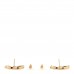 Crystal CC Earrings Light Gold