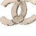 Crystal CC Earrings Silver