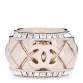 Crystal CC Ring 52 6 Gold