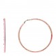 Translucent Resin Crystal Hoop Earrings Pink Multicolor