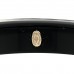 Resin Pearl CC Bangle Black