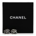 Crystal CC Earrings Ruthenium