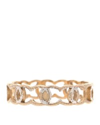 Metal CC Ring 53 6.5 Gold