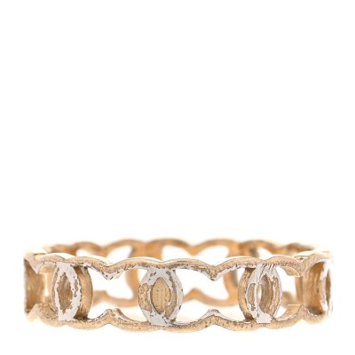 Metal CC Ring 53 6.5 Gold